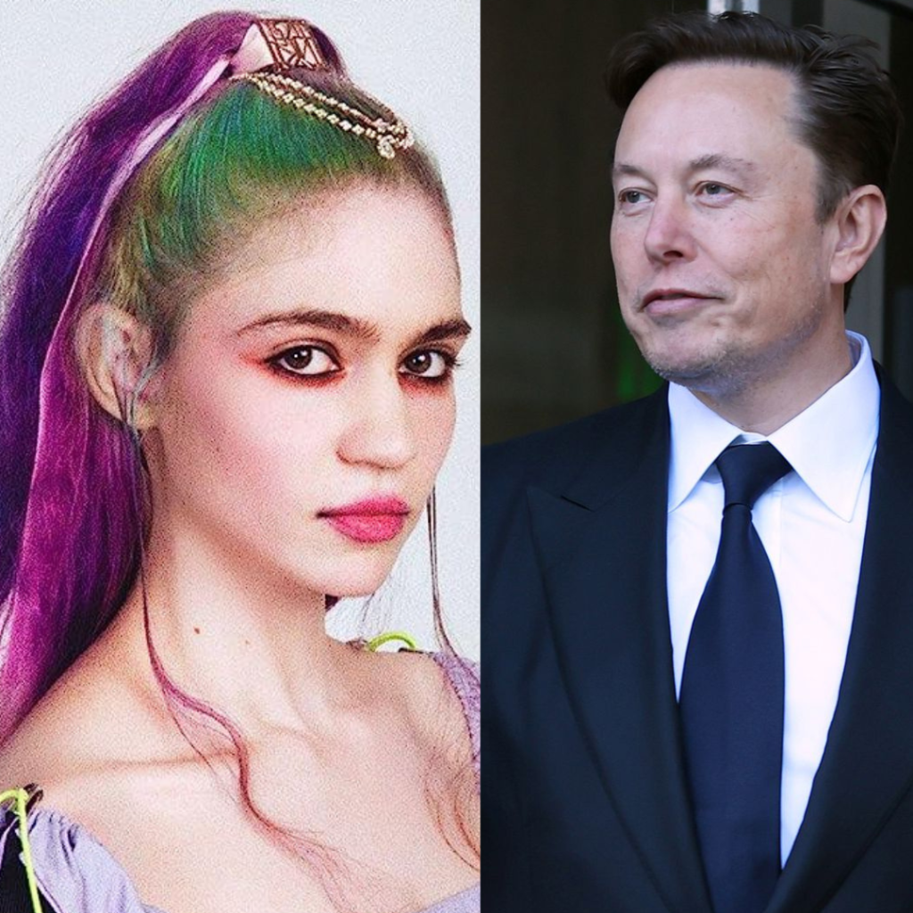Grimes and Elon Musk