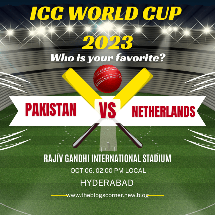 Pakistan Vs Netherlands